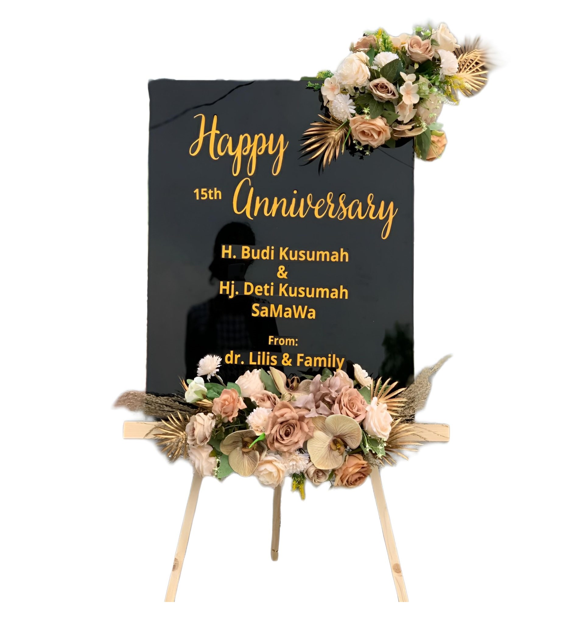 Papan Bunga Akrilik Sidorejo