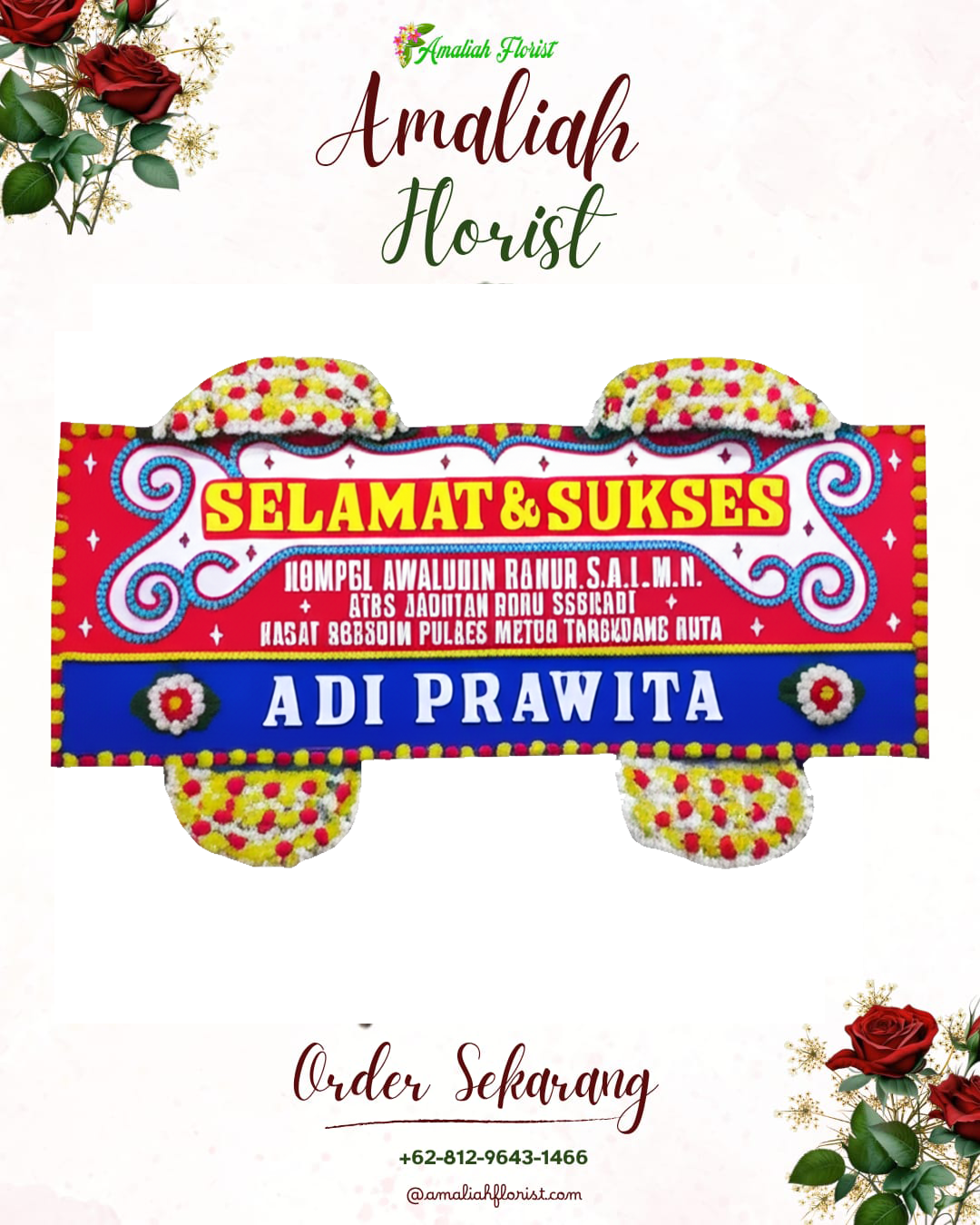 Papan Bunga Ucapan Selamat Sidorejo